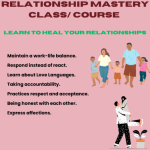 Relationship Mastery class &course